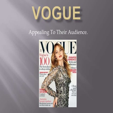 Appealing to the audience