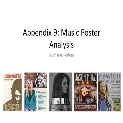 Bmth poster analysis | PPTX