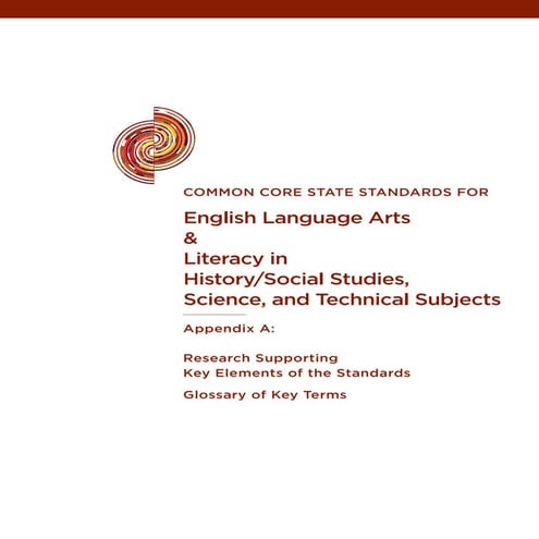 ELA Appendix A | PDF