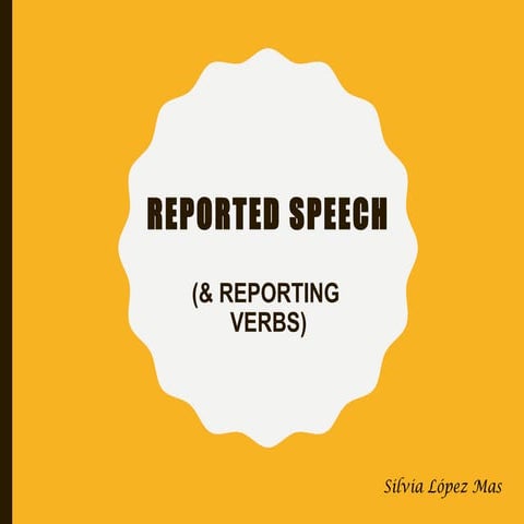 Reported speech