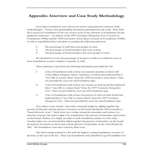 Appendix interview and case study methodology | PDF