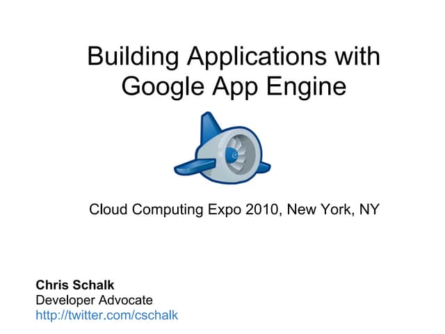 App engine cloud_comp_expo_nyc