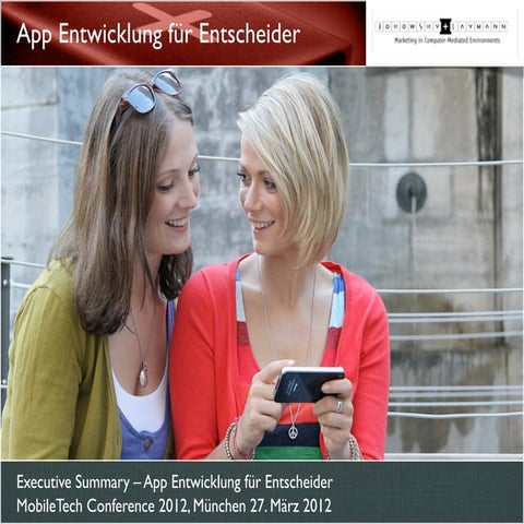 Executive Summary – App Entwicklung für Entscheider