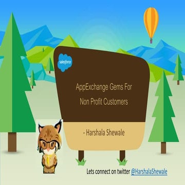AppExchange gems for non profit customers