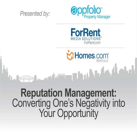 Secrets to Effective Reputation Management (Property Management Industry)