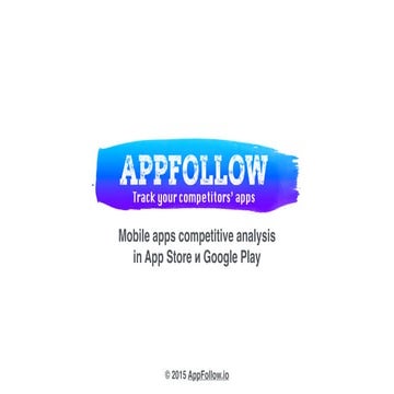 AppFollow Pitch