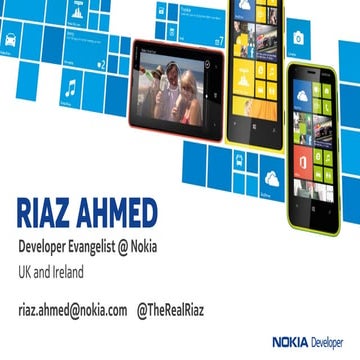 Windows Phone Nokia Presentation