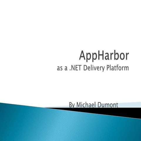 Continuous Deployment on AppHarbor