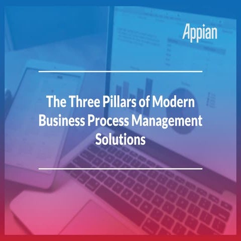 The Three Pillars of Modern Business Process Management Solutions