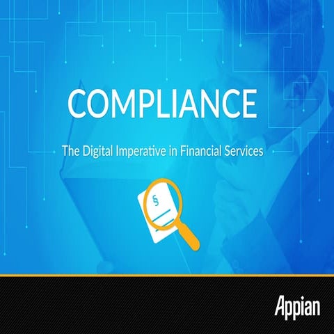 Compliance: The Digital Imperative in Financial Services