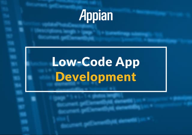 Low-Code App Development