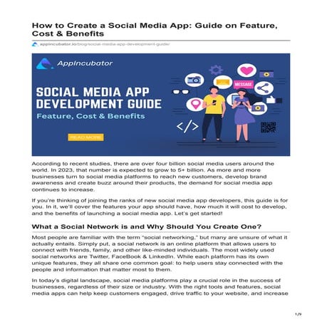 How to Create a Social Media App Guide on Feature Cost  Benefits.pdf
