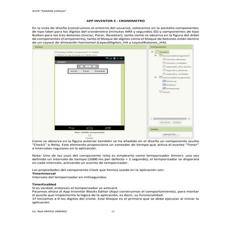App inventor 2 cronometro