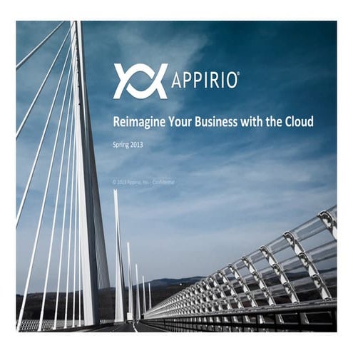 Appirio: Reimagine Your Business With the Cloud