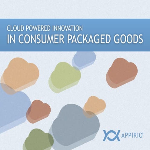 Cloud Innovation: Consumer Packaged Goods eBook