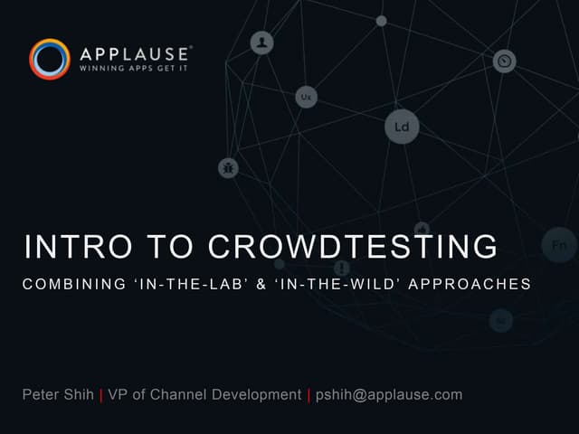 Applause crowd testing meetup   march 2015