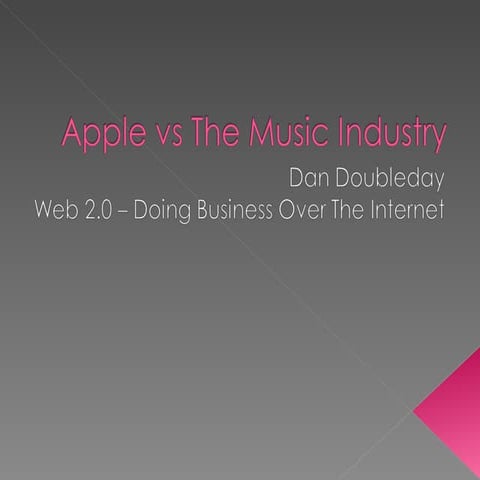 Apple and The Music Industry