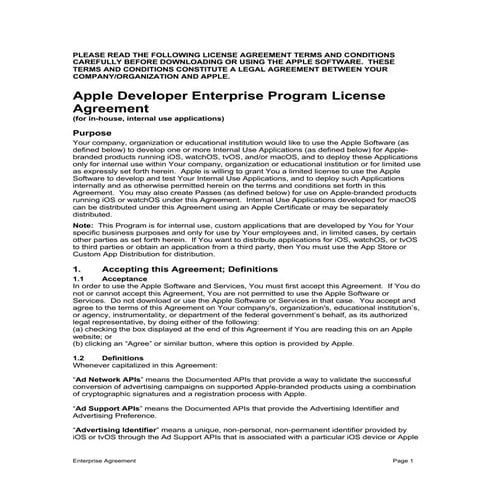 Apple Policy Prohibits Distributing Enterprise Certificate Apps To Non-Employees