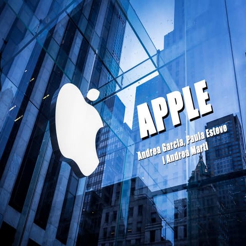 Apple. Andrea Martí, Andrea Garcia i Paula Esteve
