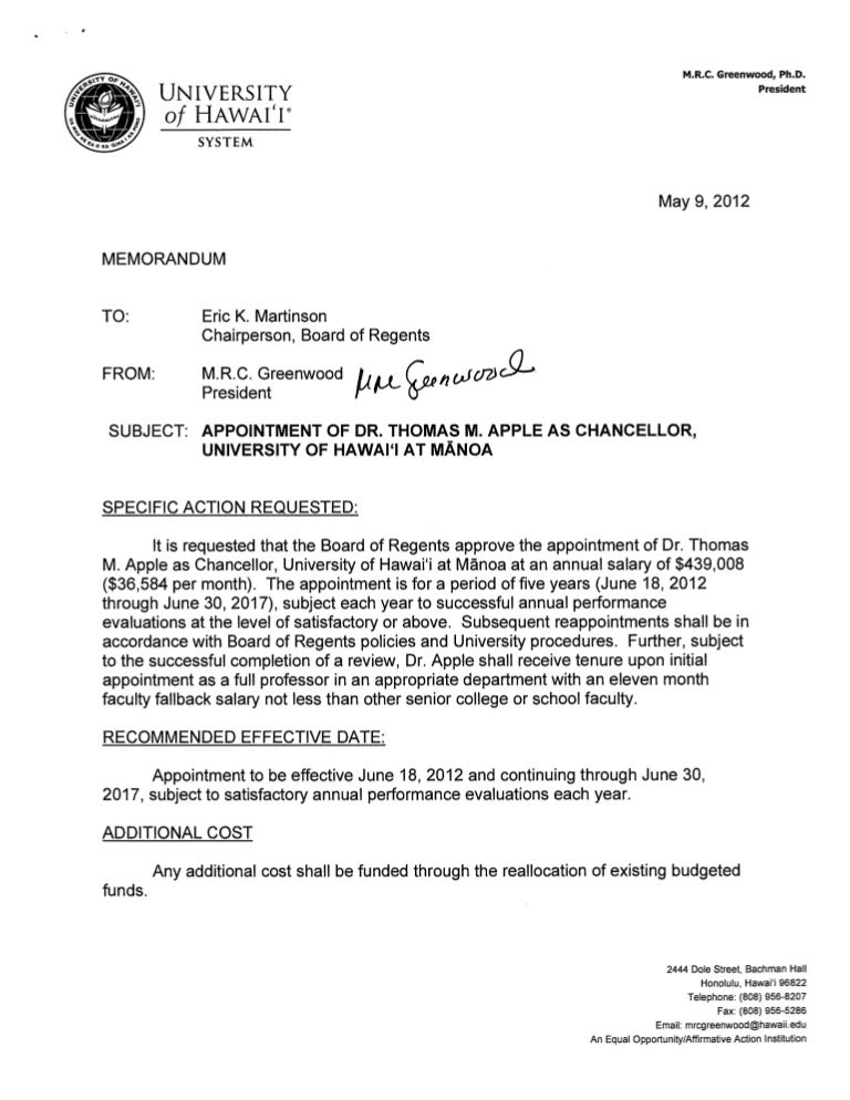 apple appt memo memorandum espanol