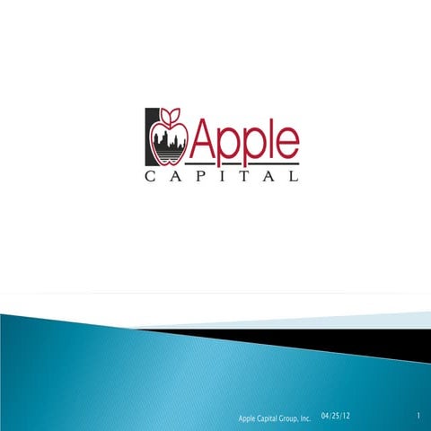 Apple Capital Group Training