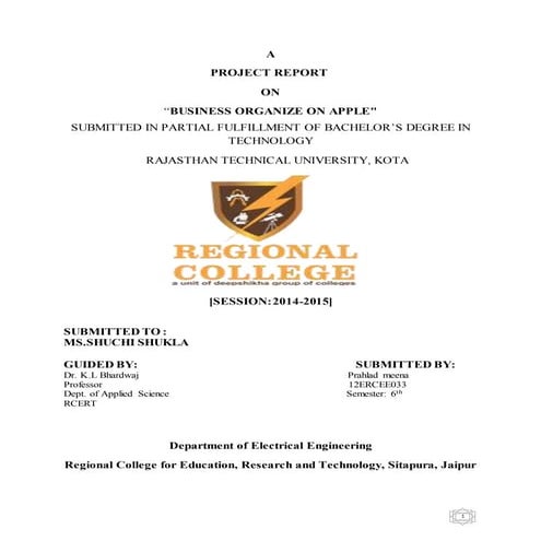 Apple chapter book 1