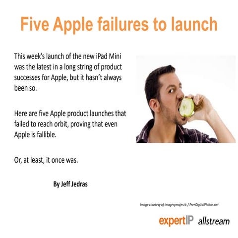 Five Apple failures to launch