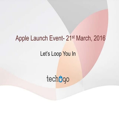 Apple Launch Event- Let's loop you in!