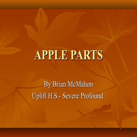 Apple parts