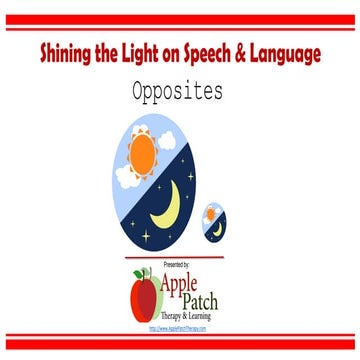 The Basics: Opposites