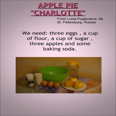 Apple pie by Luiza Pugavyova from Russia