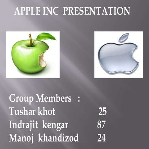 Apple presentation lppt 