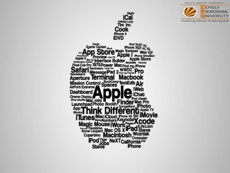 Presentation On Apple Inc