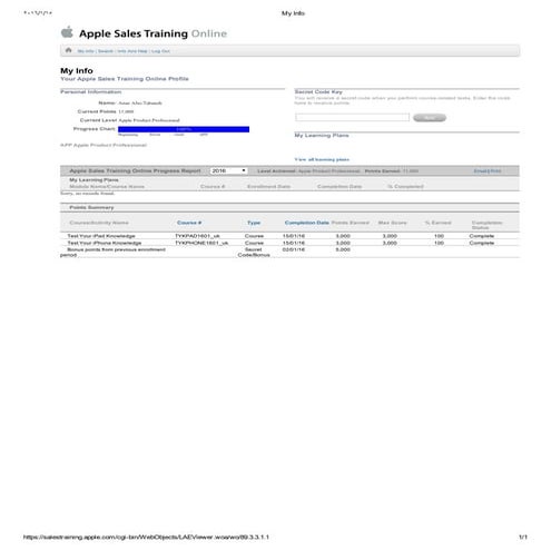 Apple Product Professional 2016