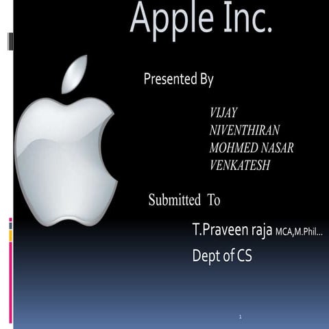 VJAY's Apple products 