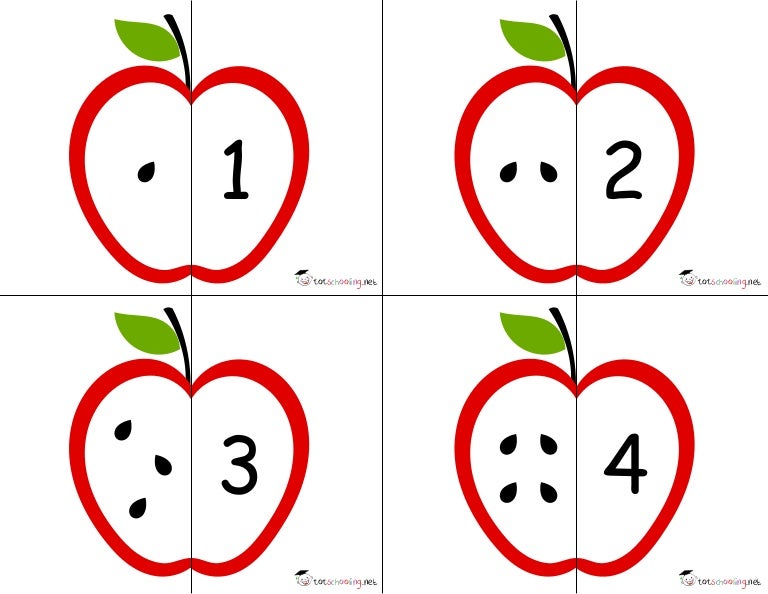 Apple puzzles 1 4