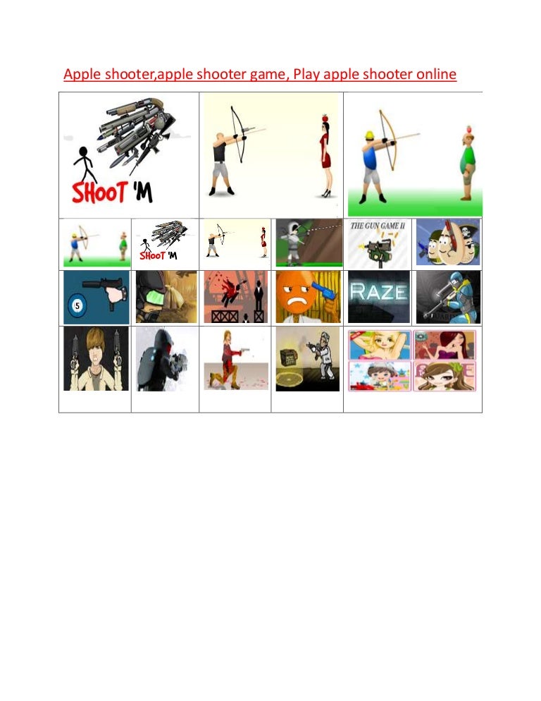 Apple shooter,apple shooter game, Play apple shooter online