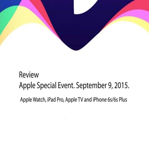 Review Apple Event September 2015
