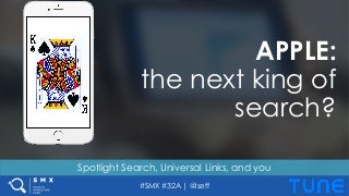 Apple: The Next King of Search