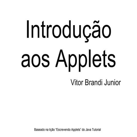 Applets