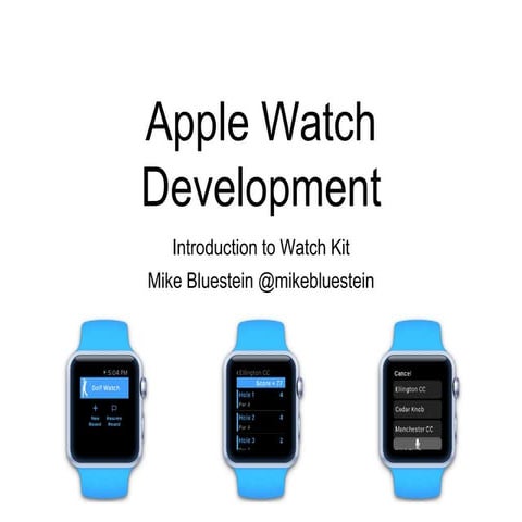 Apple Watch Intro