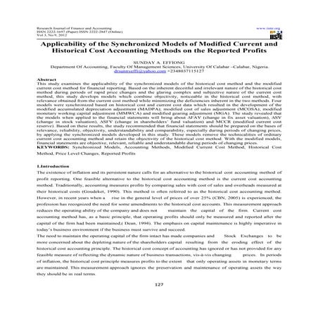 Accounting for Price Level Changes/ Inflation Accounting | DOCX