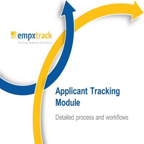 Applicant tracking module