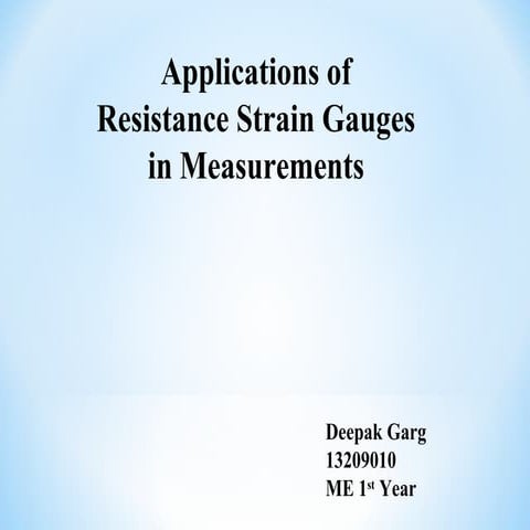 strain gauges 
