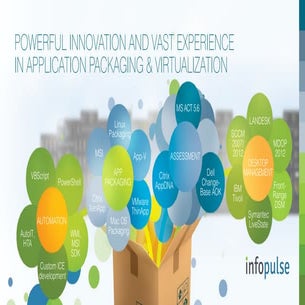 Powerful Innovation and Vast Experience in Application Packaging and Virtualization