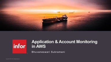 Application & Account Monitoring in AWS