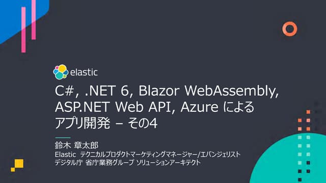 Application development with c#, .net 6, blazor web assembly, asp.net web api...
