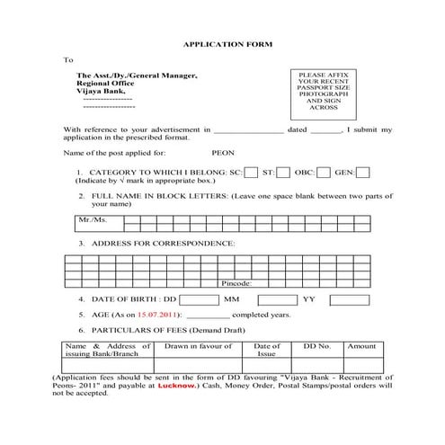 Application form x_lucknowx