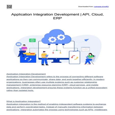 Application Integration Development - Exiga Software Solution | PDF