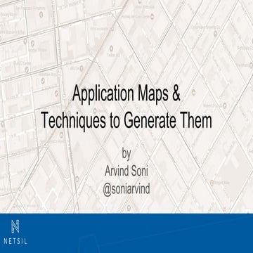 Application Mapping & Techniques | PPT